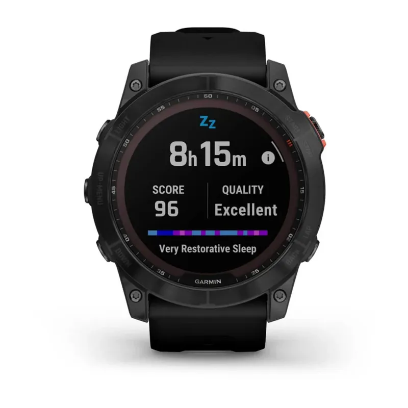 Garmin Fenix 7X Solar Edition Slate Grey/Black Band 51mm Case Size-8